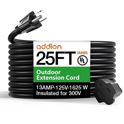 addlon Outdoor Extension Cord Long