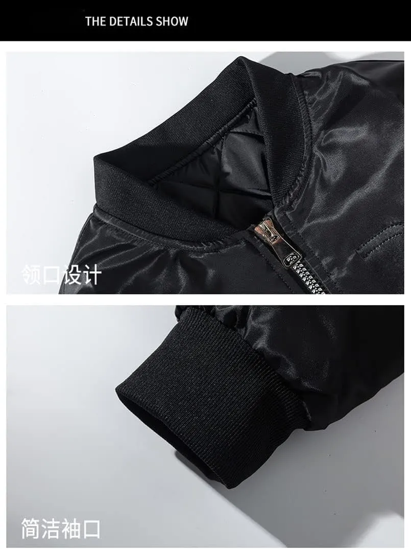 Aoleaky Japan Yokosuka Baseball Jacket Autumn Embroidered Eagle Coat,Streetwear Windbreaker