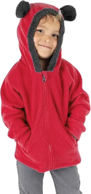 Baby Girls Boys Winter Coats Cartoon Tiger Print Cotton Padded Windproof Warm Snowsuit Bear Ears Hooded Jacket
