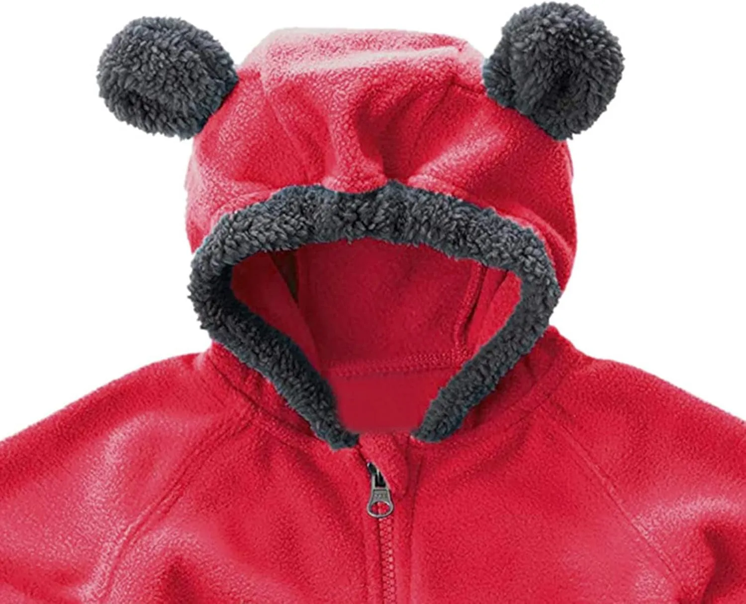 Baby Girls Boys Winter Coats Cartoon Tiger Print Cotton Padded Windproof Warm Snowsuit Bear Ears Hooded Jacket