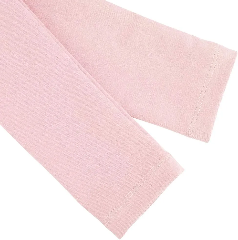 Ballet Wrap Top Dance Cotton Long Sleeve Self Tie Cardigan for Girls