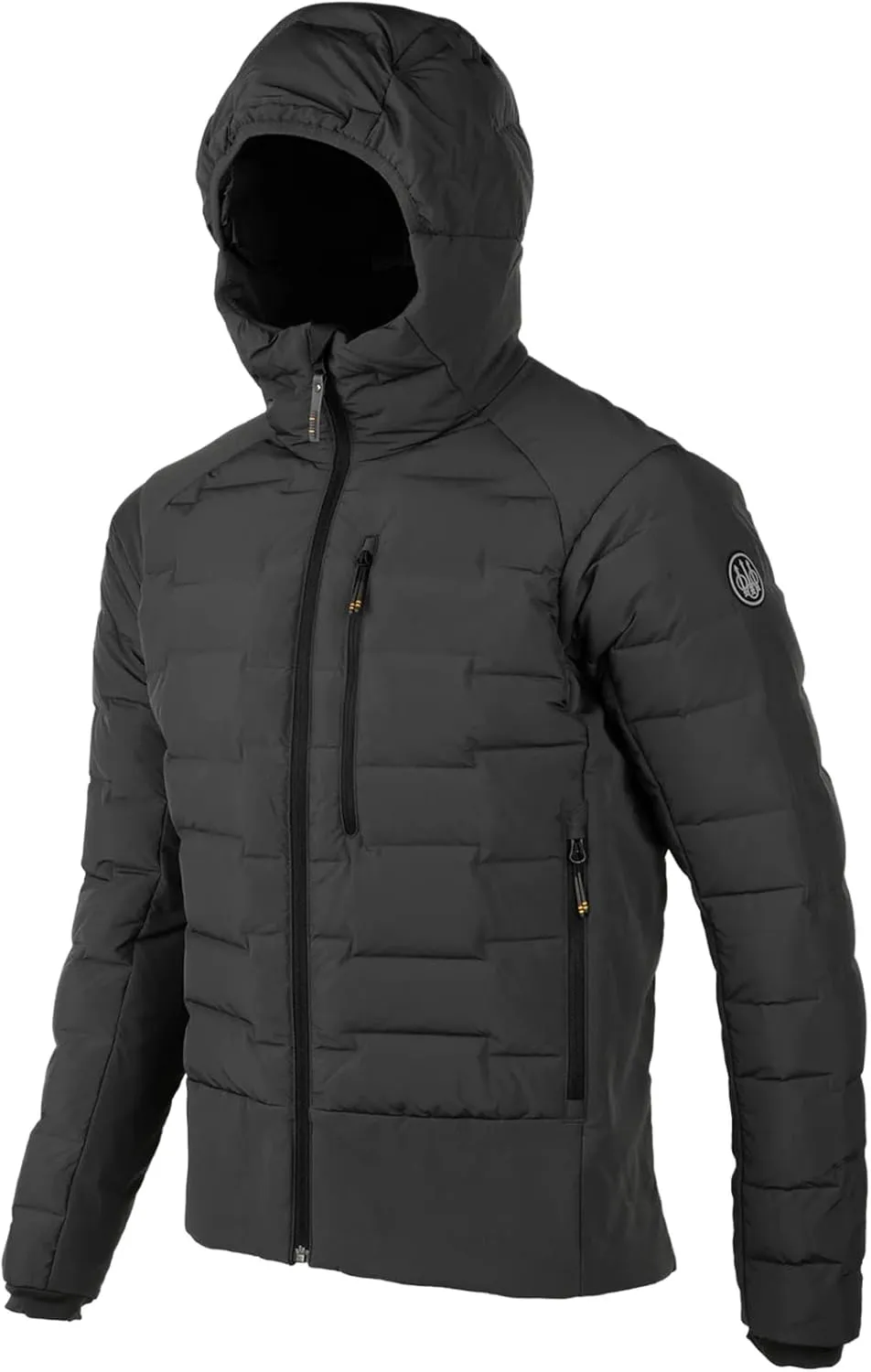 Beretta Men's Tarandus Durable Water-Repellent (DWR) Thermal Hunting Jacket - Goose Down, Integrated Hood & Removable Braces