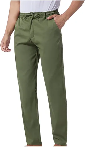 Cambkatl Mens Golf Pants Slim Fit Stretch Work Office Dress Pants Quick Dry Lightweight Casual Chinos Suit Pants with Pockets