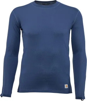 Carhartt Men's Force Lightweight Stretch Grid Base Layer Crewneck Top