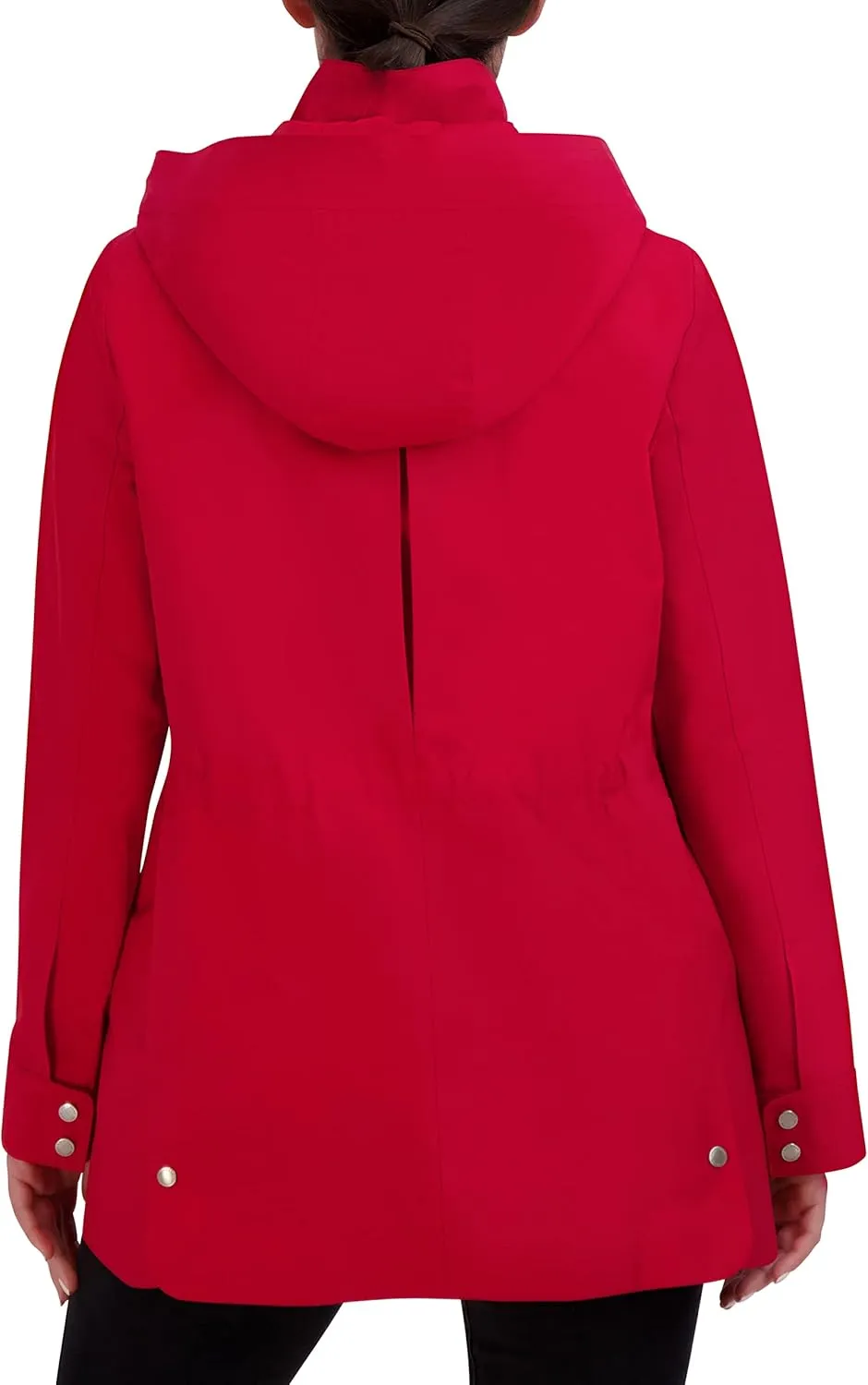 Cole Haan Women's Adjustable Rain Short Coat
