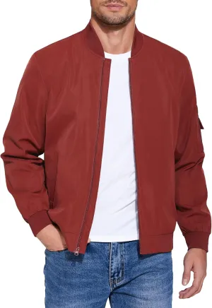 COOFANDY Men's Lightweight Bomber Jacket Casual Fashion Windbreaker Flight Zip Up Jackets Outdoor Coat