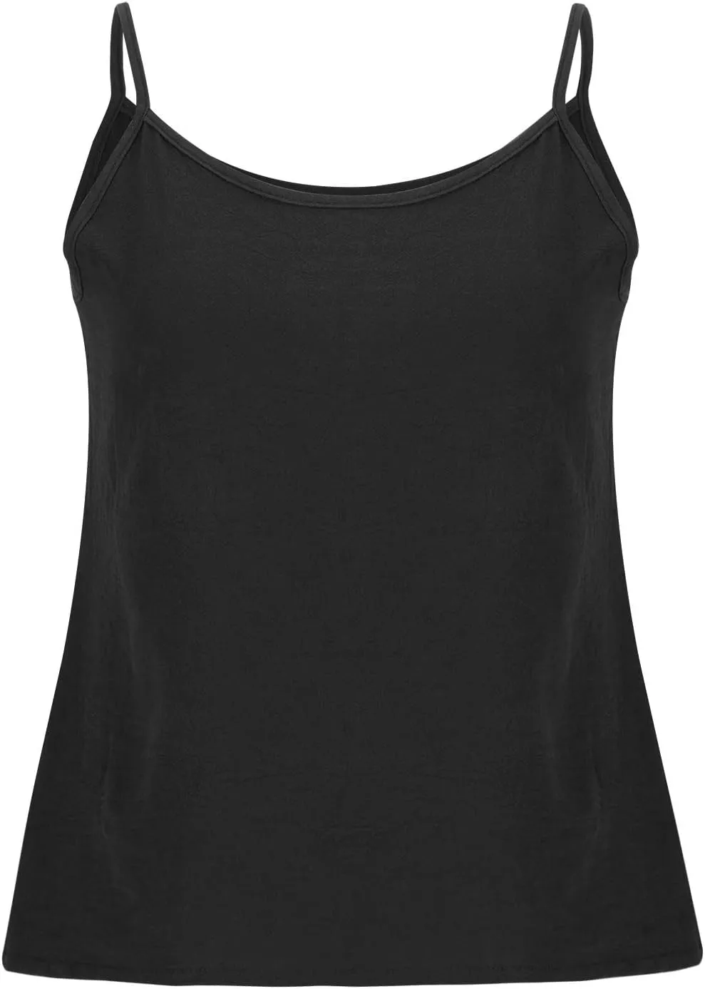 Cotton Linen Camisole Tops for Women Summer Lightweight Spaghetti Strap Tank Top Boat Neck Sleeveless Cami Shirts