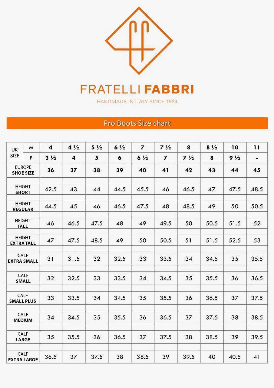 Fabbri Prime Derby Laced Riding Boots 39-41