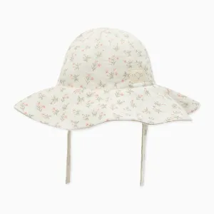 Floral Muslin Reversible Floppy Hat