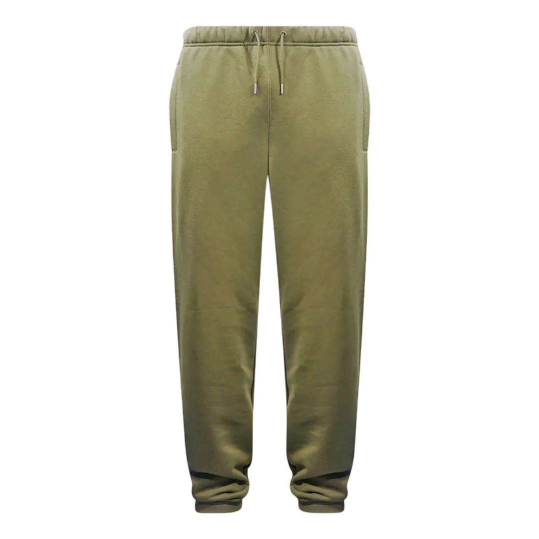 Fred Perry Loop Back Military Green Sweat Pants