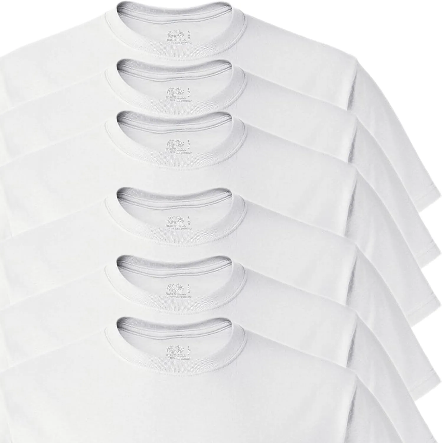 Fruit of the Loom Men's Stay Tucked Crew T-Shirt