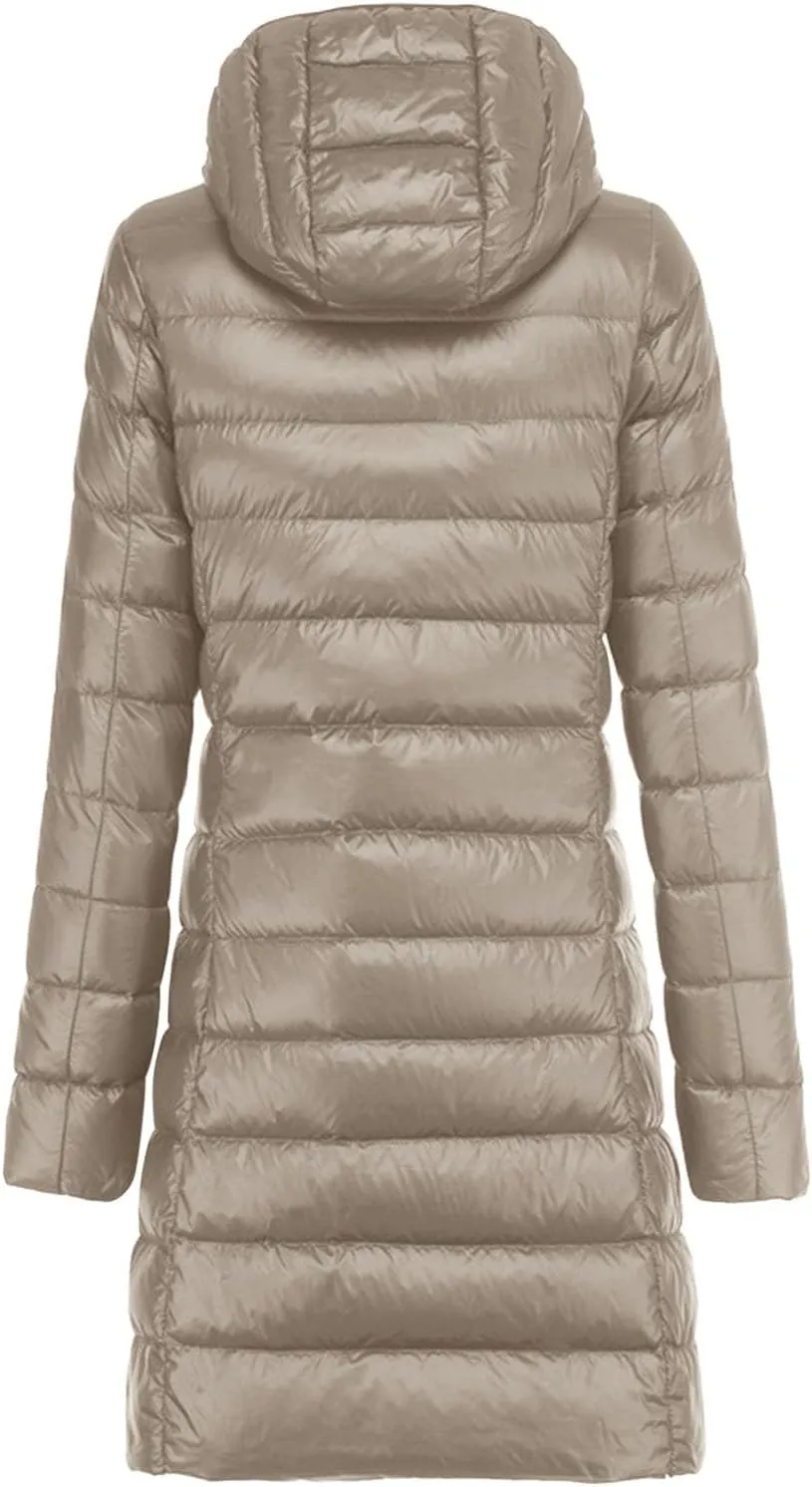 Fuzzy Warmth Tops Quilted Jackets for Women Plus Size Padded Jacket Cardigans Tops Fall Comfort Zipper Heated Jacket