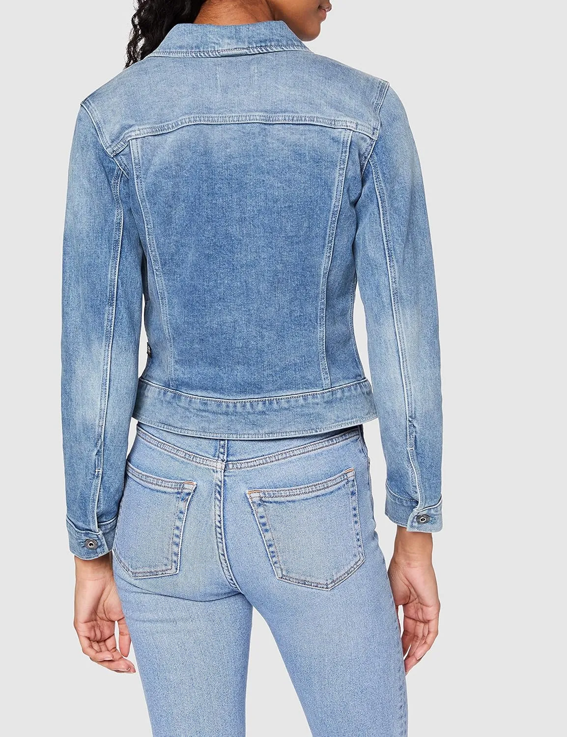 G-STAR Women's 3301 Slim Fit Denim Trucker Jacket
