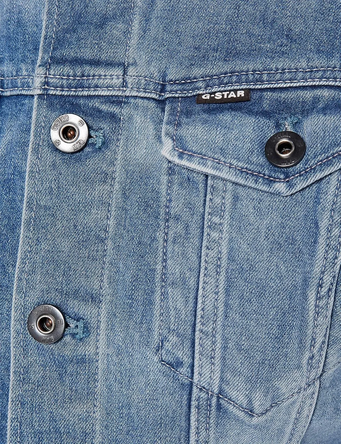 G-STAR Women's 3301 Slim Fit Denim Trucker Jacket