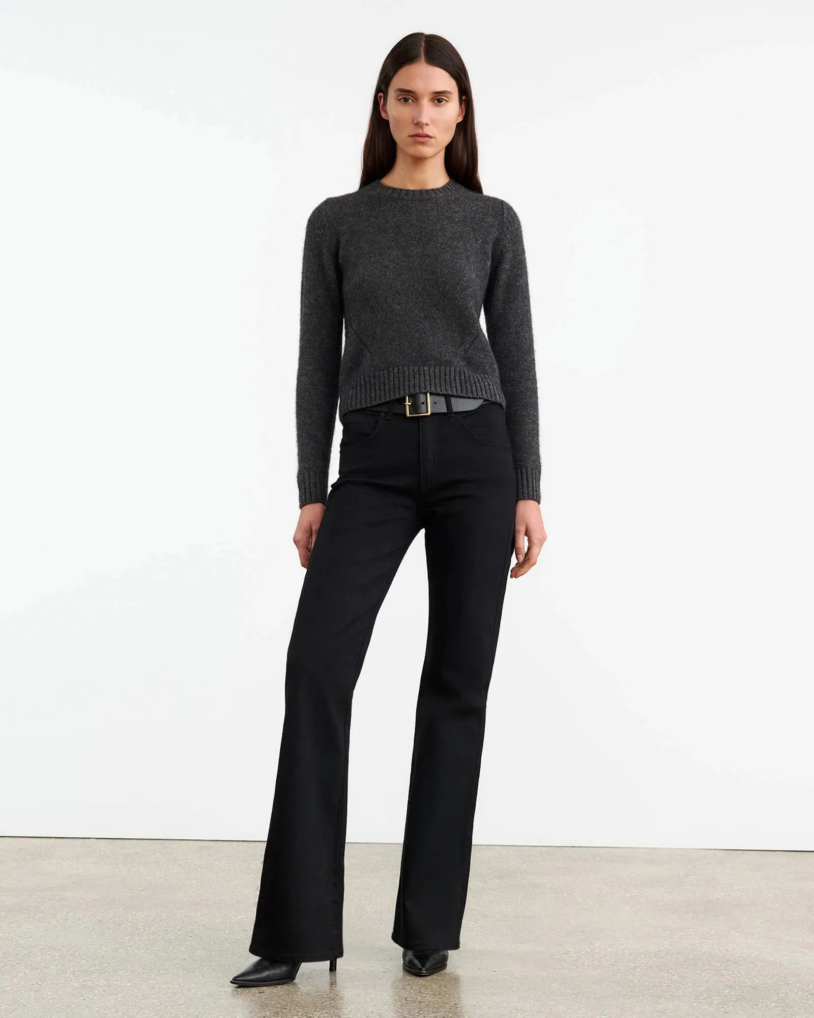 Gwendolyn Sweater in Charcoal