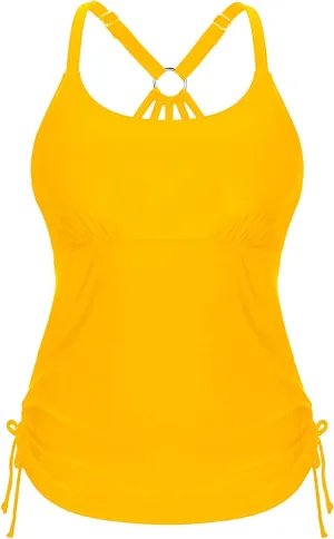 Holipick Womens Tankini Swim Top Only Tankini Bathing Suit Tops No Bottom