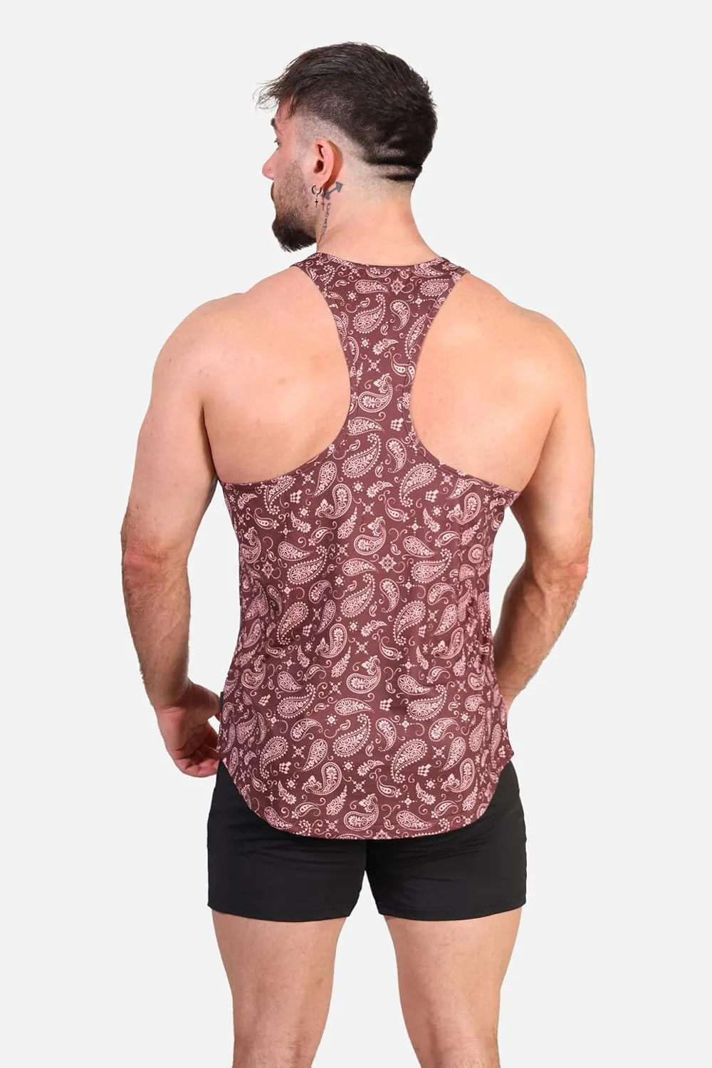 Jed North Bodybuilding Tank Top Gym Stringer Y-Back Muscle Racerback