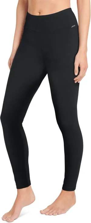 Jockey Women's Active Cotton Stretch Wide Waistband Ankle Leggings