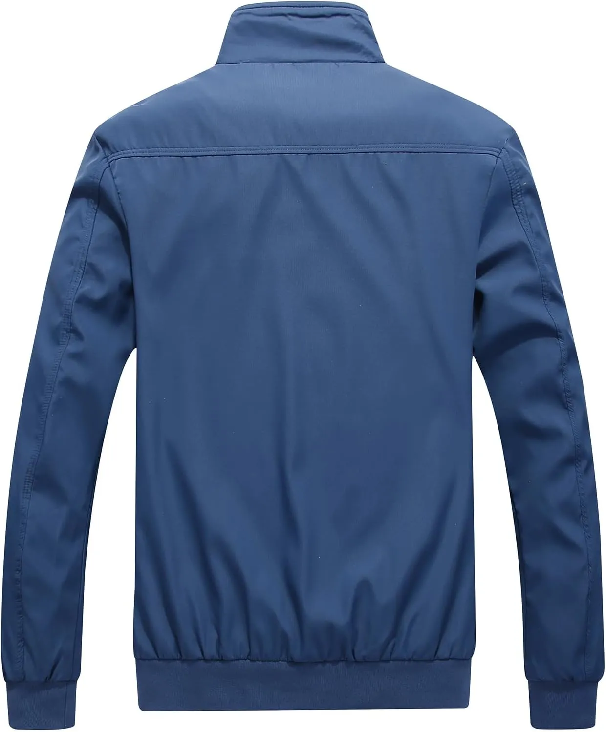 Lamgool Mens Lightweight Jackets Light Windbreaker Casual Flight Jackets Spring Fall Active Coat Outwear