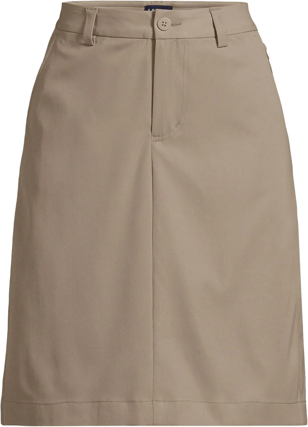 Lands' End School Uniform Women's Active Chino Skort Top of The Knee