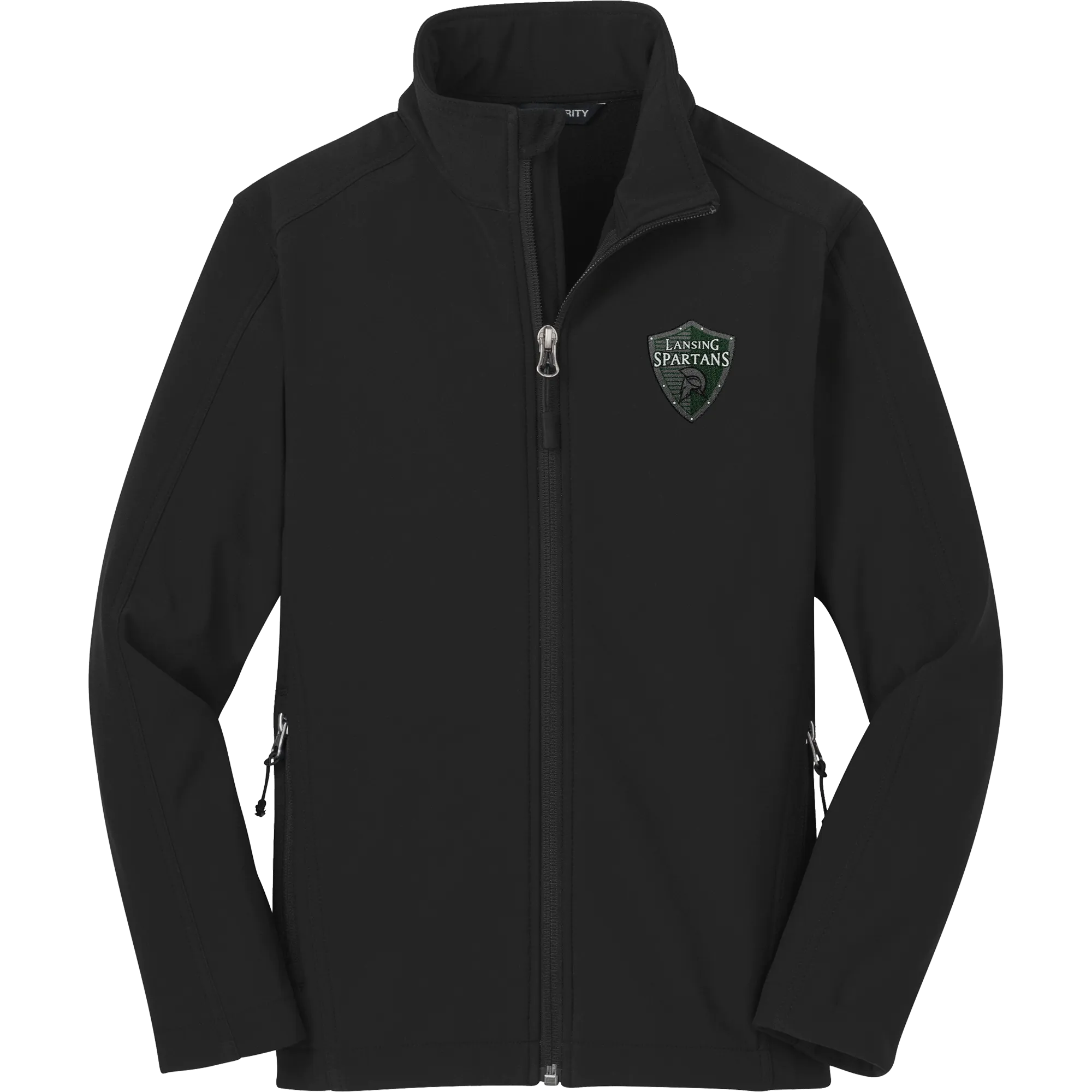 Lansing Spartans Youth Core Soft Shell Jacket