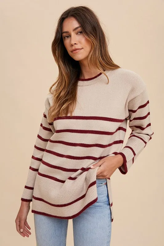 Lillian Loose Stripe Sweater