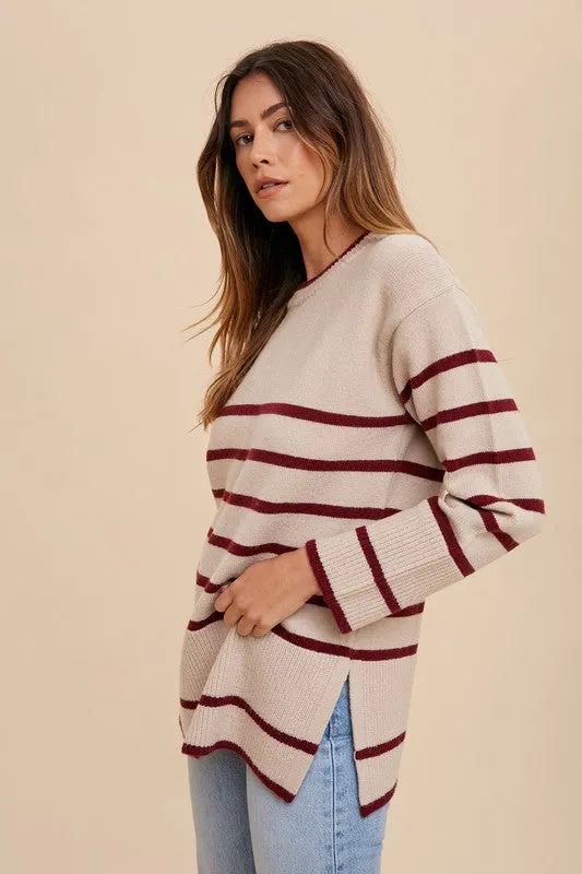 Lillian Loose Stripe Sweater