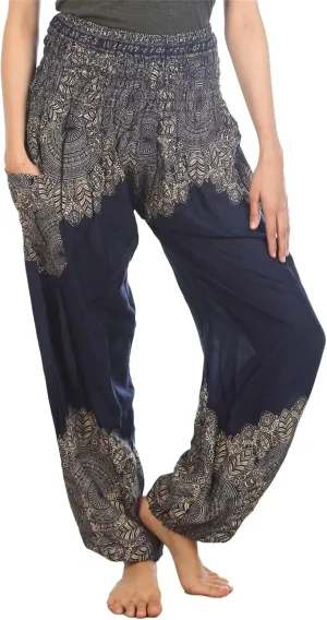 LOFBAZ Harem Boho Pants for Women Yoga S-4XL Plus Hippie Clothing PJ