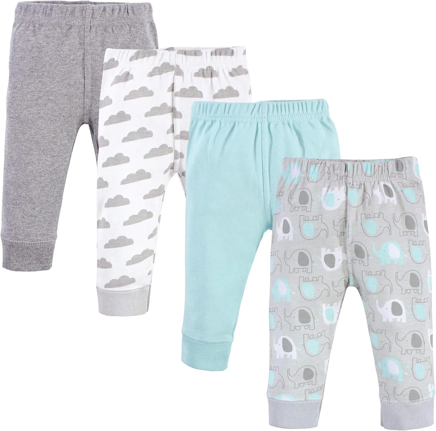 Luvable Friends Baby Boys' Cotton Pants