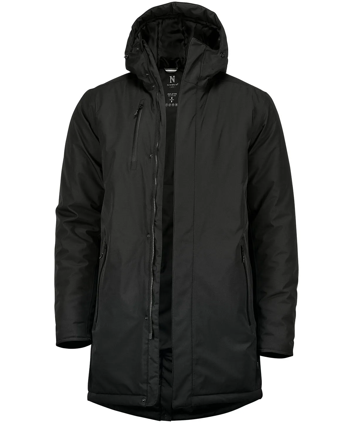 Mapleton  urban tech parka jacket | Black