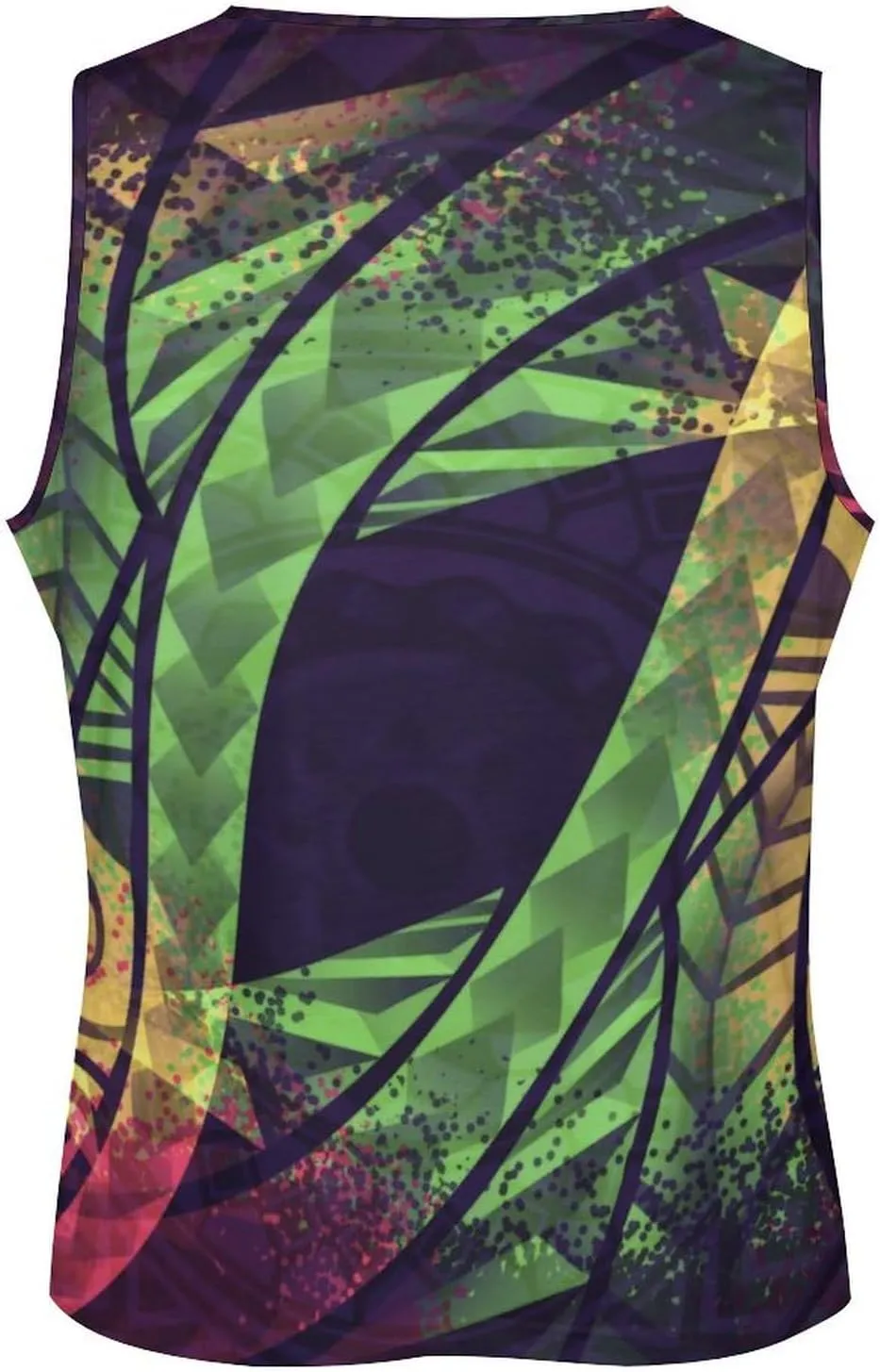 Men Polynesian Tribal Quick Dry Workout Tank Top Hawaiian Samoan Gym Muscle Tee Bodybuilding Sleeveless Shirt