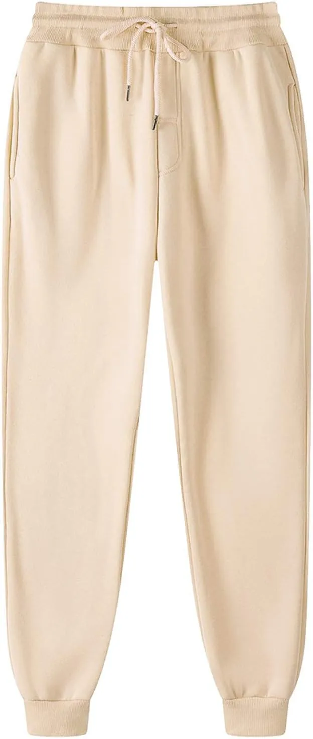 Men Women Unisex Sweatpants Sweat Pants Straight Leg Jogger Sweatpants Lightweight Lounge Pants with Pockets