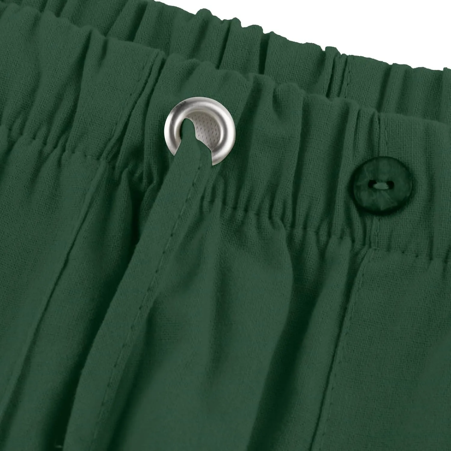 Mens Jogging Pants Men Dress Pants Loose Casual Solid Color Cotton Linen Trousers Elastic Tie Printed Straight Pants