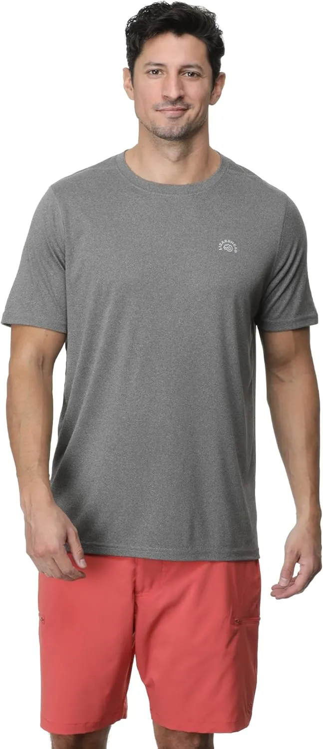 Men's Short Sleeve Performance Tee - Quick-Drying, Moisture-Wicking, Anti-Odor Activewear Fitness, Hiking, Camping