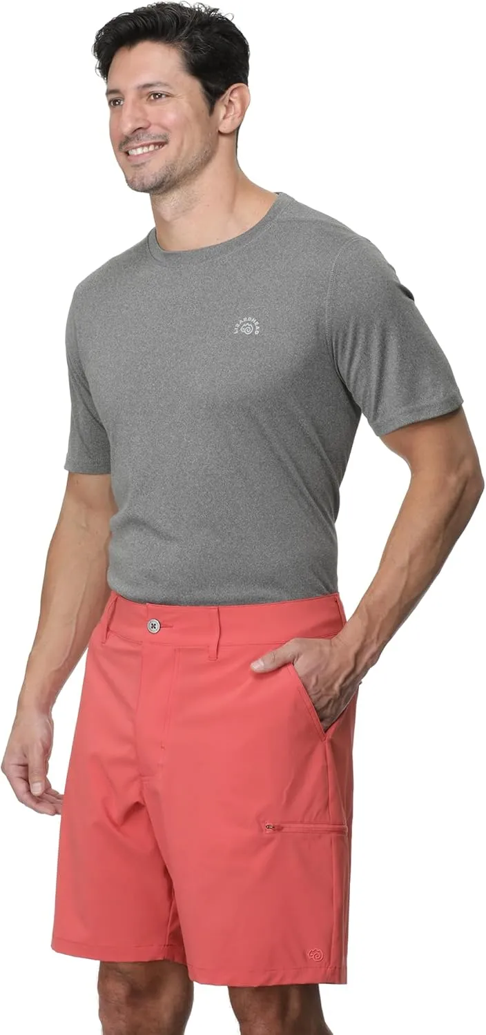 Men's Short Sleeve Performance Tee - Quick-Drying, Moisture-Wicking, Anti-Odor Activewear Fitness, Hiking, Camping