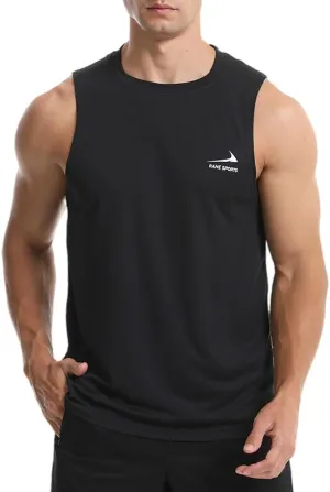 Men's Sleeveless Gym Shirts Quick-Drying Training Running Bodybuilding Athletic Tank Top