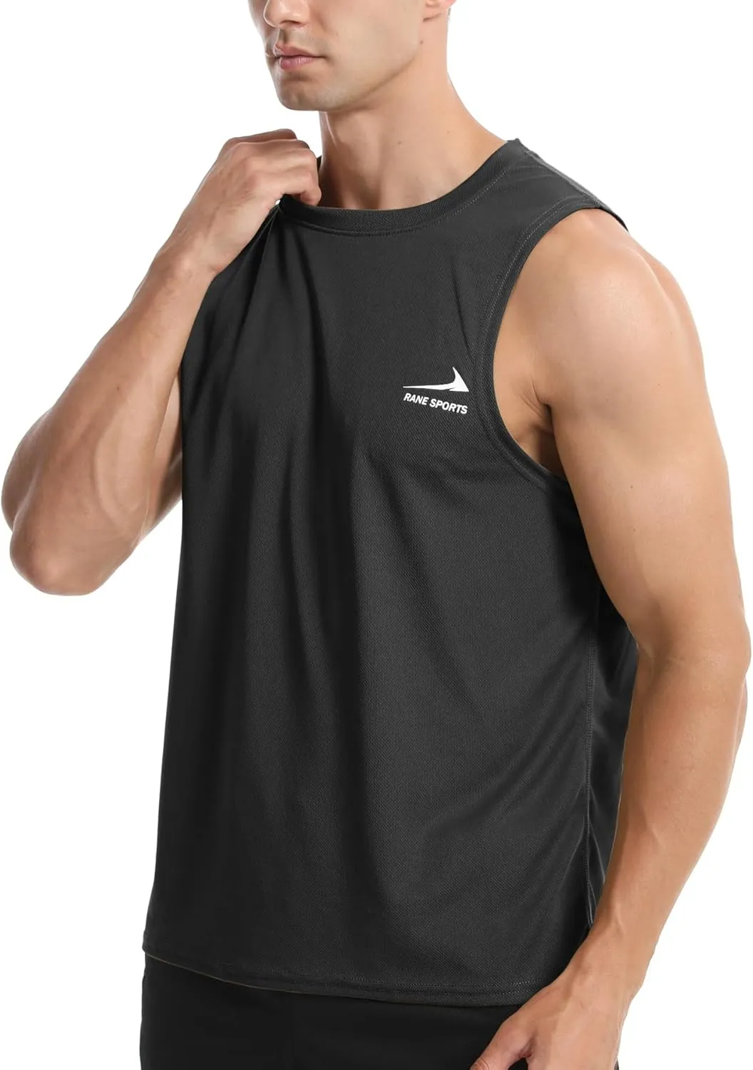 Men's Sleeveless Gym Shirts Quick-Drying Training Running Bodybuilding Athletic Tank Top