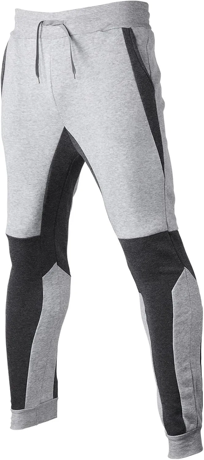 Mens Sweatpants with Pockets Sweatpants Long Pants Workout Trousers Men's Fleece Sweatpants Cotton Soft Sherpa Lined