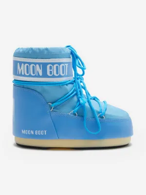 Moon Boot Boys Icon Low Boots in Blue