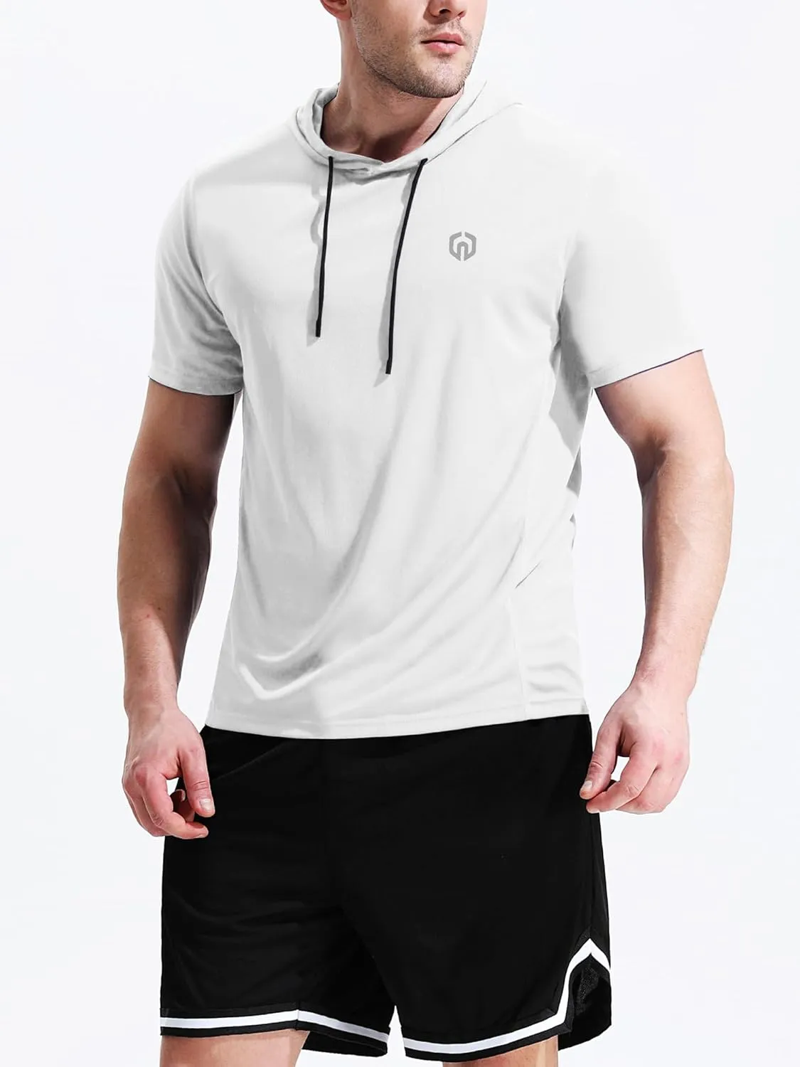 NELEUS Dry Fit Workout Athletic Muscle Tank Top Running Shirts with Hoods