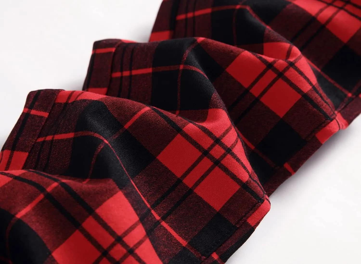 NOVOCCT Plaid Pants for Men - Skinny Mens Dress Pants - Stretch Slim Fit Business Casual Dress Chinos for Men