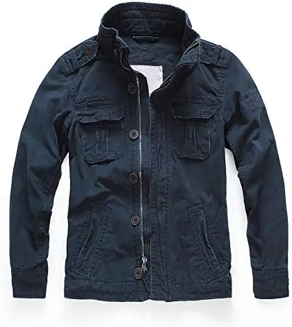 OTFTHPCW Camo Jacket Boys Casual Wear Denim Jacket Men Military Winter Thick Camouflage Coat Male Sportswear