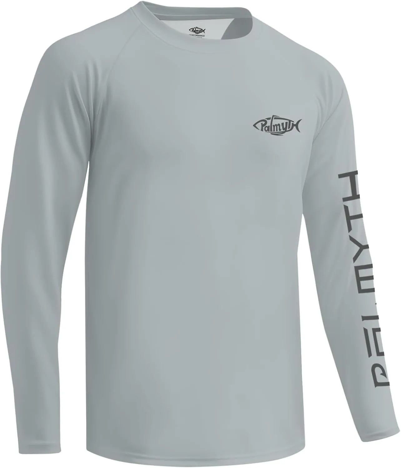 Palmyth Fishing Shirts for Men Long Sleeve UPF 50  T Shirt Sun Protection Tee UV T-Shirts