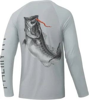 Palmyth Fishing Shirts for Men Long Sleeve UPF 50  T Shirt Sun Protection Tee UV T-Shirts