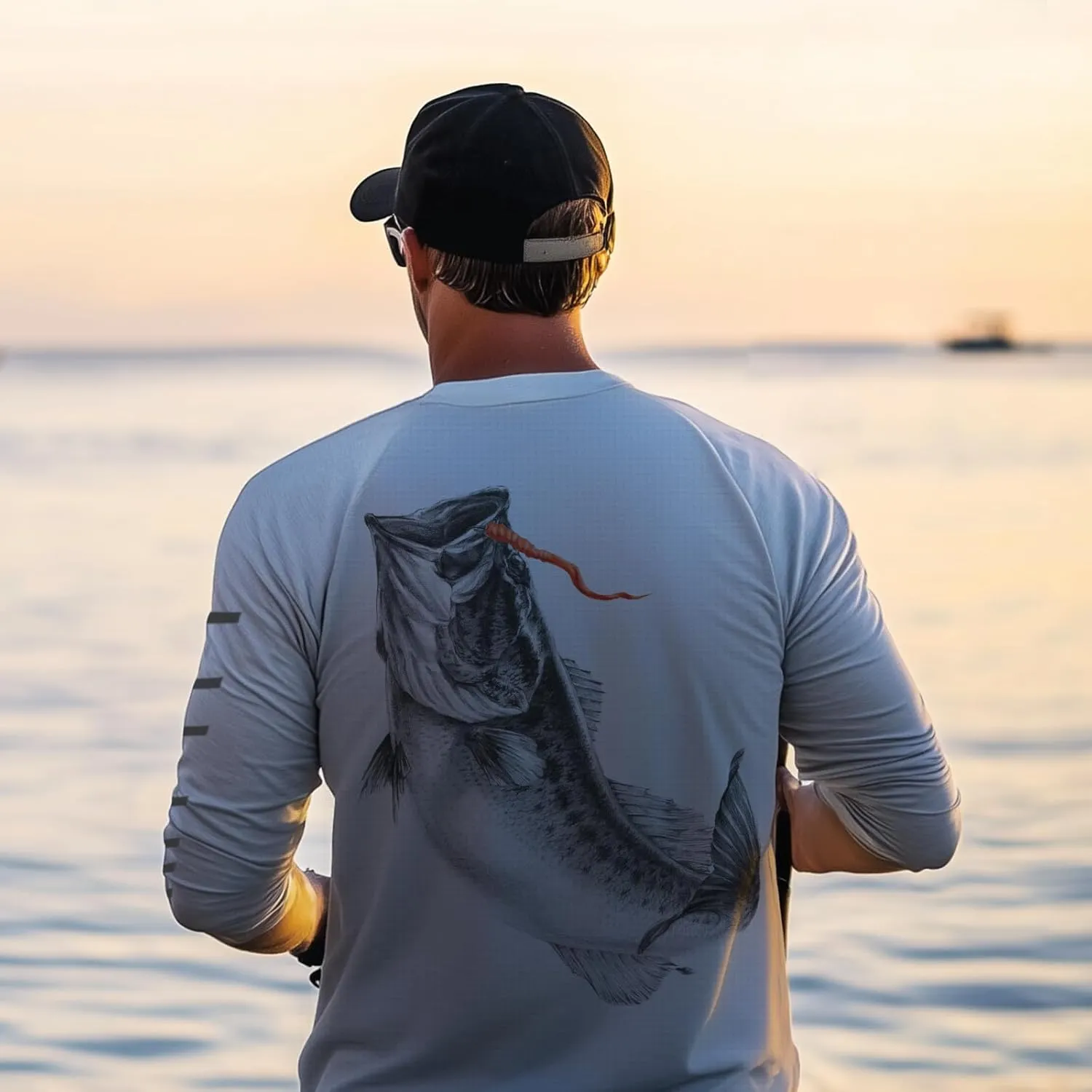 Palmyth Fishing Shirts for Men Long Sleeve UPF 50  T Shirt Sun Protection Tee UV T-Shirts