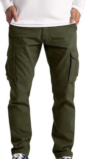 Pants for Men Cargo Pants Sports Casual Jogging Trousers Lightweight Hiking Work Pants Outdoor Pant