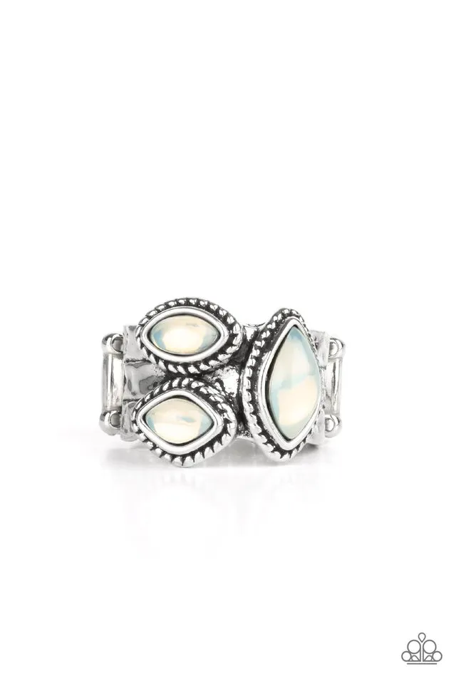 Paparazzi Ring ~ The Charisma Collector - White