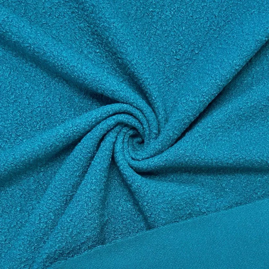 Plain Boucle Fabric