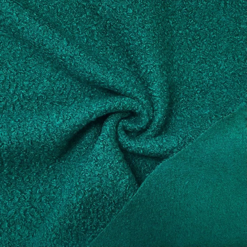 Plain Boucle Fabric