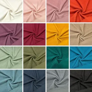 Plain Boucle Fabric